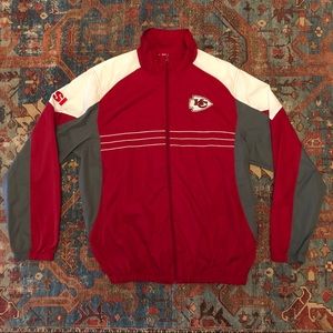 Kansas City Chiefs Red Windbreaker